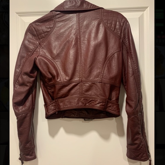 Faux Leather Jacket - Picture 2 of 3